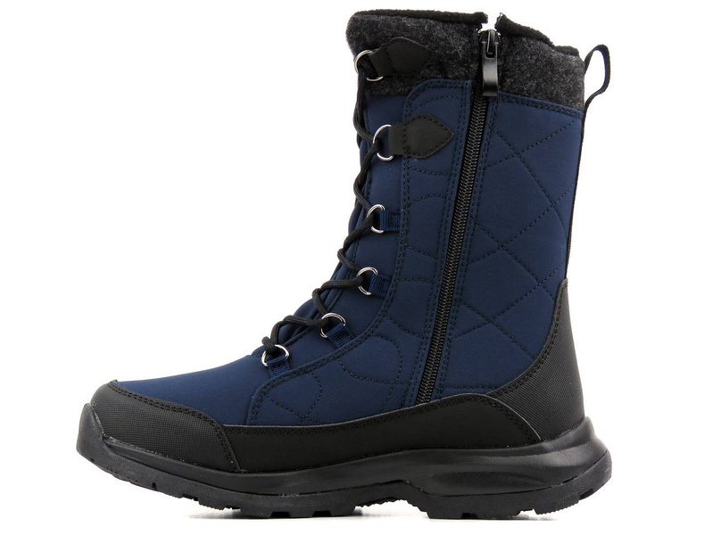 Vysoké zimní boty, dámské sněhule DK TECH SoftShell 2105, tmavě modrá