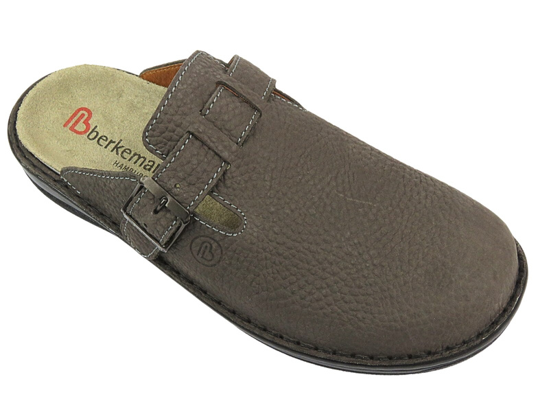 BERKEMANN MAX PLUS pánské žabky 05729-719 Brown, nastavitelné