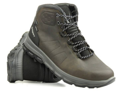 Italské pánské trekingové kalhoty s membránou - GRISPORT 14803T42G Marrone Texas, tmavě hnědé